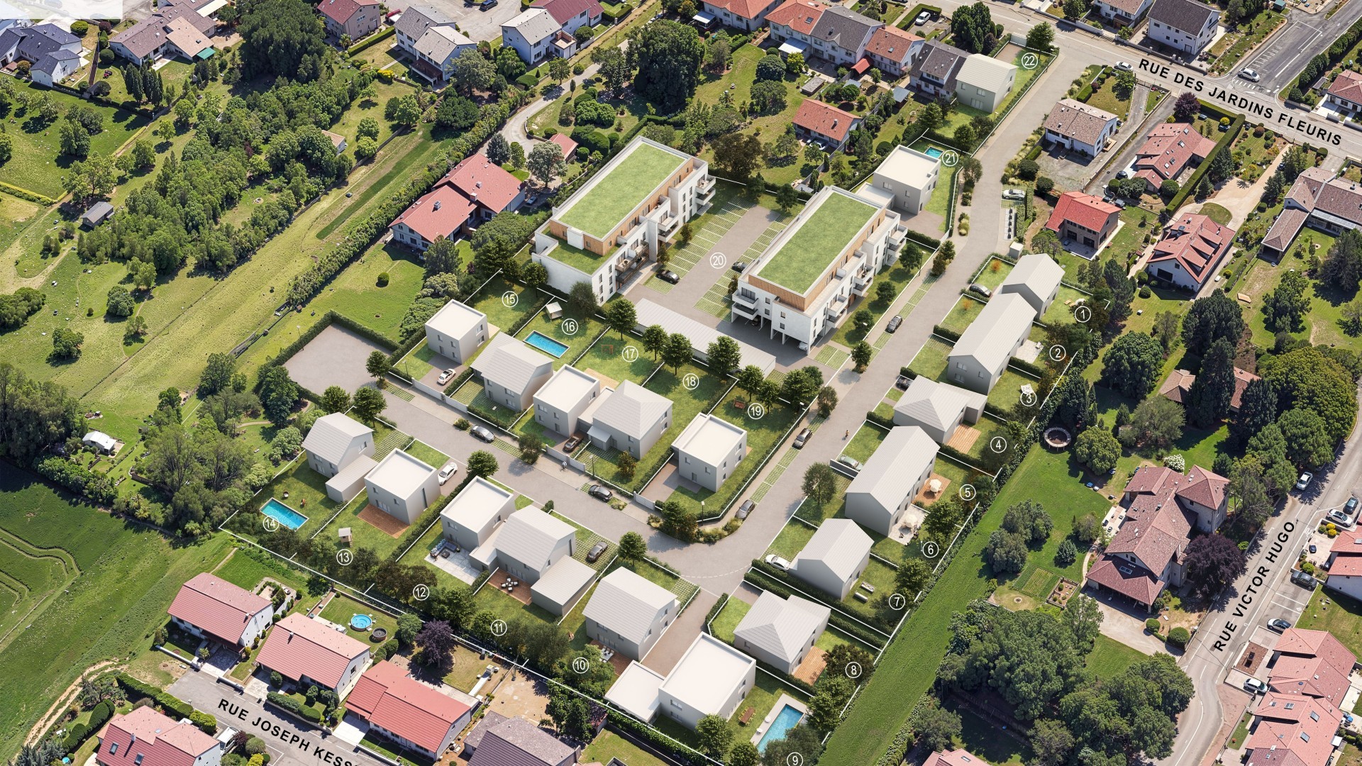 Saulxures-lès-Nancy | Clos Jardin Fleuris | Maisons Atrium